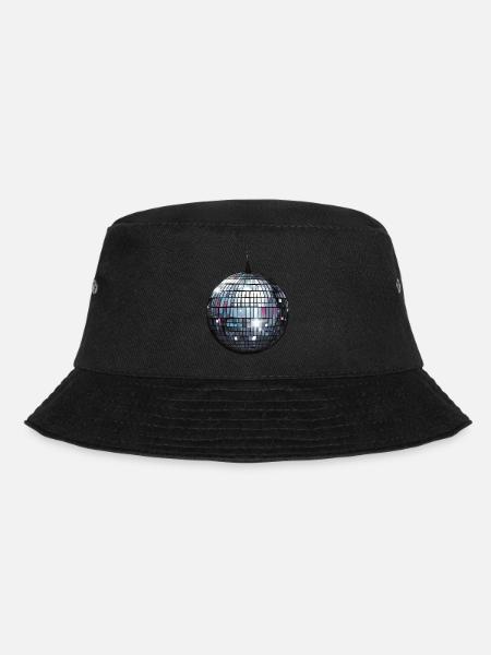 Disco ball - Bucket Hat - Schwarz