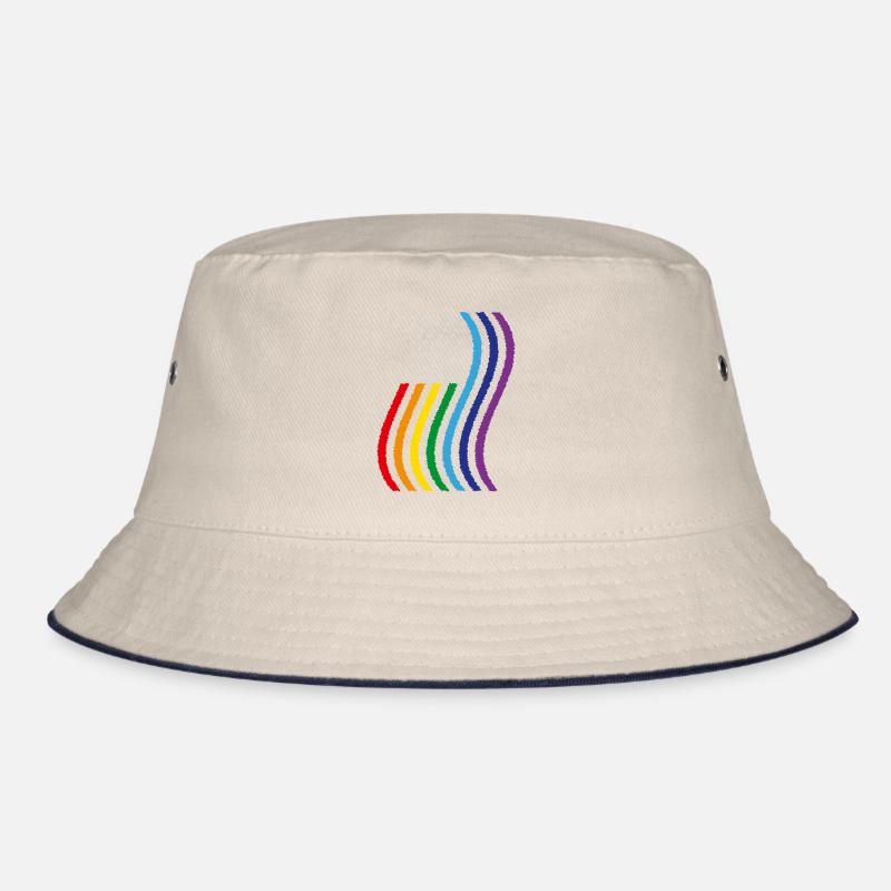 USA Regenbogen Flagge Bucket Hat