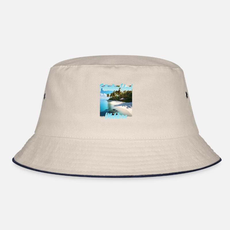 Paradiesliche Malediven Fulhadhoo Island Bucket Hat