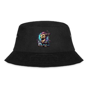 Graffiti Monster - Bucket Hat - Schwarz - Vorne - Lela (165cm)