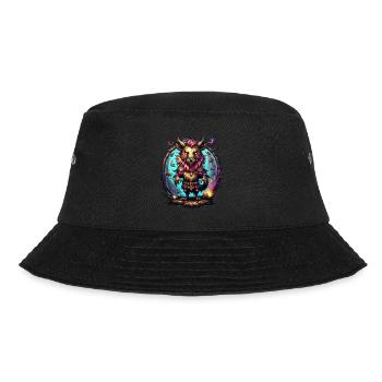 Graffiti Monster - Bucket Hat - Schwarz - Vorne - Lela (165cm)