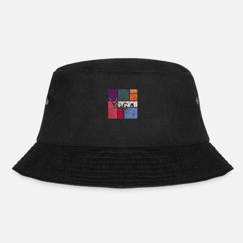 Yoga - Bucket Hat - Schwarz
