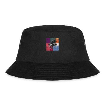 Klavier - Bucket Hat - Schwarz - Vorne - Lela (165cm)