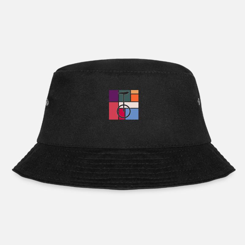Einrad - Bucket Hat - Schwarz