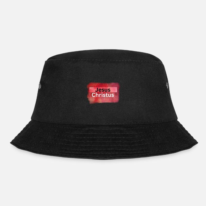 Jesus Christus blood - Bucket Hat - Schwarz