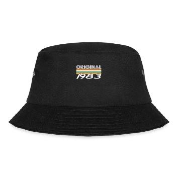 Original 1983 - Bucket Hat - Schwarz - Vorne - Lela (165cm)