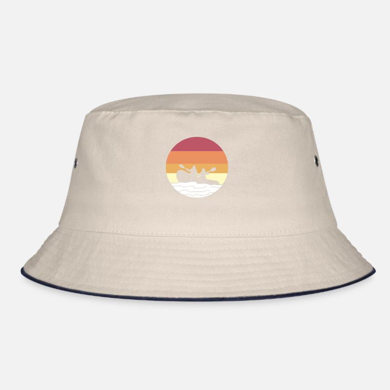 Fluss Rafting Floß Bucket Hat
