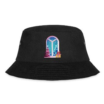Christmas Gift Christmas Tree Christmas - Bucket Hat - black - Front - Lela (165cm)