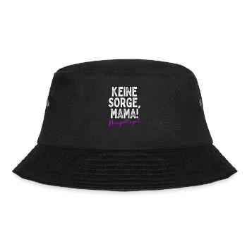 Keine Sorge Mama Mir Gehts Gut Festival Party Mum - Bucket Hat - Schwarz - Vorne - Lela (165cm)