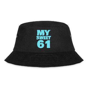 Sweet 61 - Bucket Hat - black - Front - Lela (165cm)