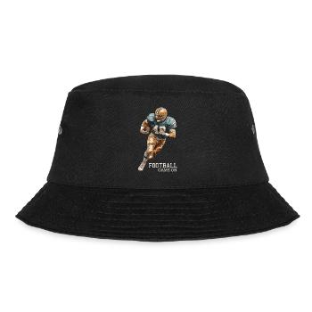 American Football Player Sports Gift - Bucket Hat - black - Front - Lela (165cm)