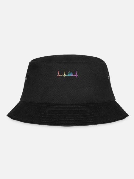 Buch Lesen Bücher Buch Nerd Bücherwurm - Bucket Hat - Schwarz
