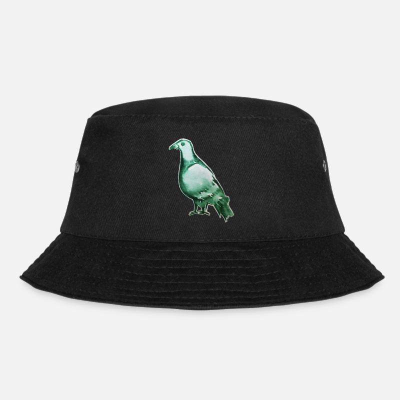 stadttaube - Bucket Hat - Schwarz