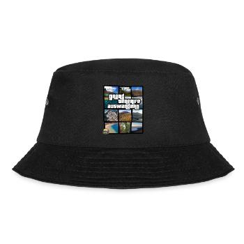 Tenerife GTA 3 - Bucket Hat - Schwarz - Vorne - Lela (165cm)