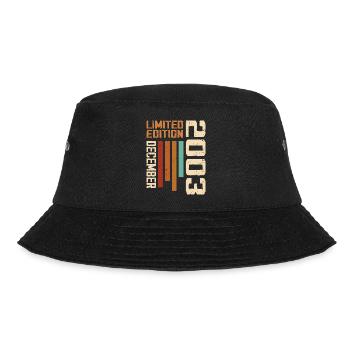 December 2003 - 2003 December - Bucket Hat - black - Front - Lela (165cm)