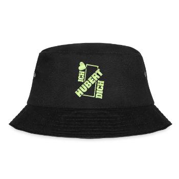 Couple Hubert - Bucket Hat - Schwarz - Vorne - Lela (165cm)