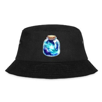 Space in a jar - Bucket Hat - black - Front - Lela (165cm)