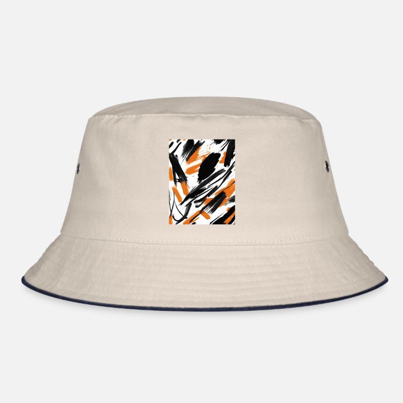 Modernes Pinseldesign Bucket Hat