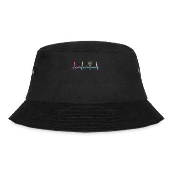 Tennis Tennis Player - Bucket Hat - black - Front - Lela (165cm)