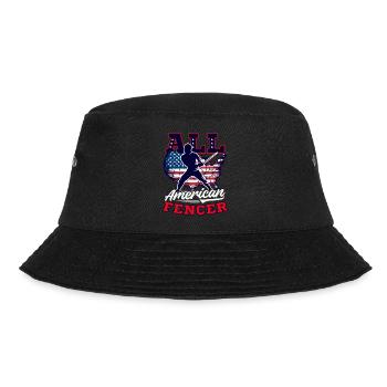 Fechten All American Fencer - Bucket Hat - Schwarz - Vorne - Lela (165cm)