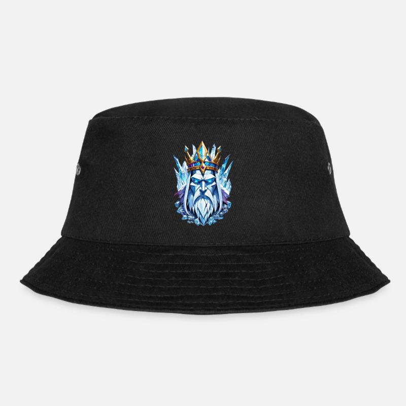 Ice King - Bucket Hat - Schwarz