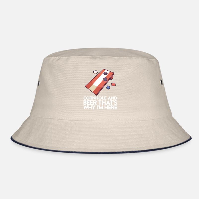 Cornhole Game Corn Hole Outfit with Cornhole Bucket Hat