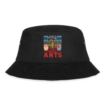 And that's how you get answers - Bucket Hat - black - Front - Lela (165cm)