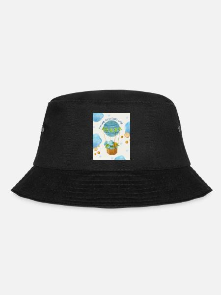 Ich hab dich sooo lieb Elefanten - Bucket Hat - Schwarz