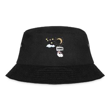 damn katze - Bucket Hat - Schwarz - Vorne - Lela (165cm)