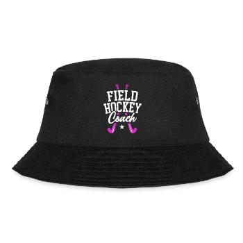 Field Hockey Coach Field Hockey - Bucket Hat - Schwarz - Vorne - Lela (165cm)
