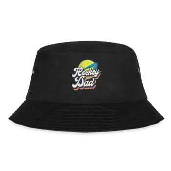 Field Hockey Dad Retro Hockey Dad - Bucket Hat - Schwarz - Vorne - Lela (165cm)