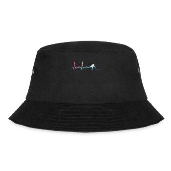 Eishockey Hockey Sport - Bucket Hat - Schwarz - Vorne - Lela (165cm)