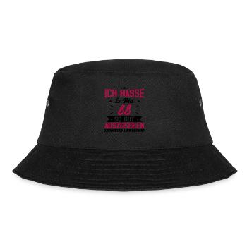 Ich hasse es mit 88 Geburtstag Gut Aussehen - Bucket Hat - Schwarz - Vorne - Lela (165cm)