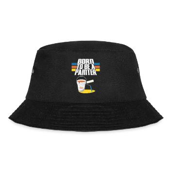 House Painter Decorator Born To Be - Bucket Hat - black - Front - Lela (165cm)