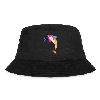 Dolphin - Bucket Hat - Schwarz - Vorne - Lela (165cm)