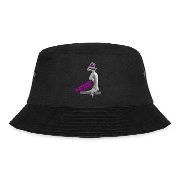 Erdmännchen NOPE - Bucket Hat - Schwarz - Vorne - Lela (165cm)