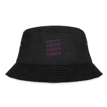 het do ebber schorli gsait? - Bucket Hat - Schwarz - Vorne - Lela (165cm)