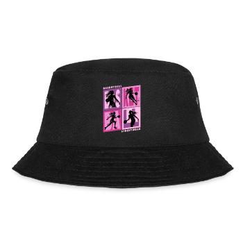 Basket-ball Femme Basketteur Joueur de basket-ball - Bob - noir - Devant - Lela (165cm)