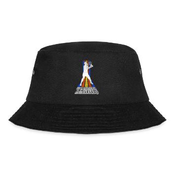 Tennis Tennis Player Woman Sport Match Club Fan - Bucket Hat - black - Front - Lela (165cm)