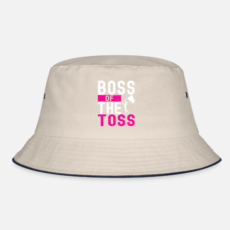 Flag Waving Marching Band Color Guard Bucket Hat