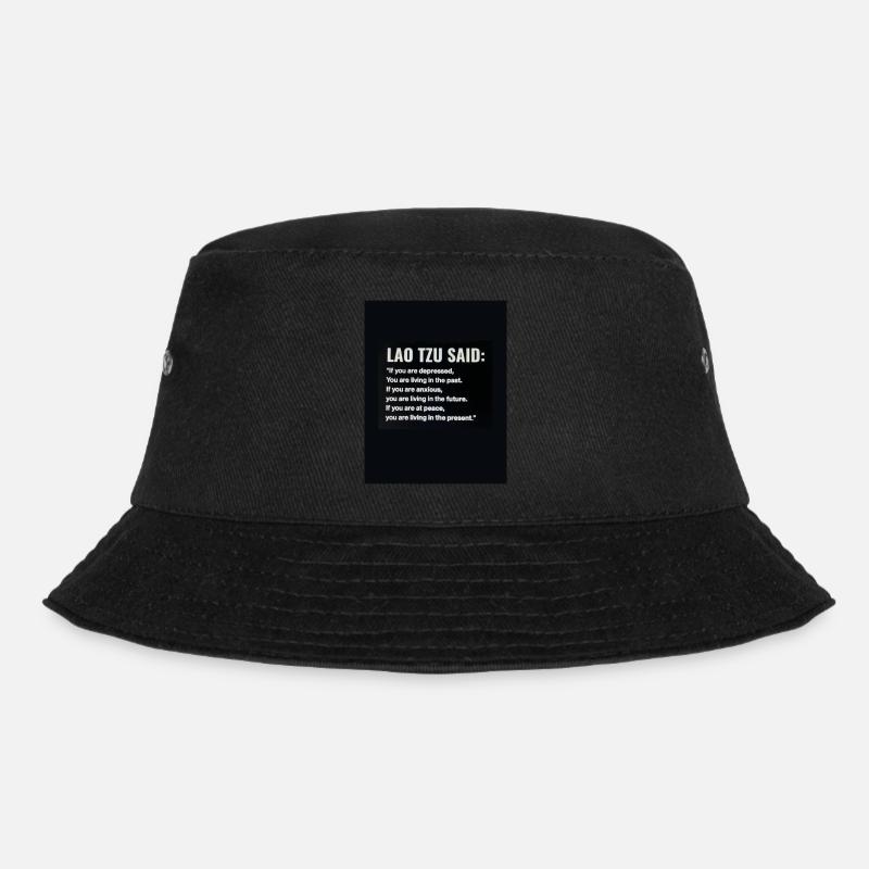 Spruch - Bucket Hat - Schwarz