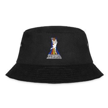 Tennis Tennisspielerin Frau Sport Match Verein Fan - Bucket Hat - Schwarz - Vorne - Lela (165cm)