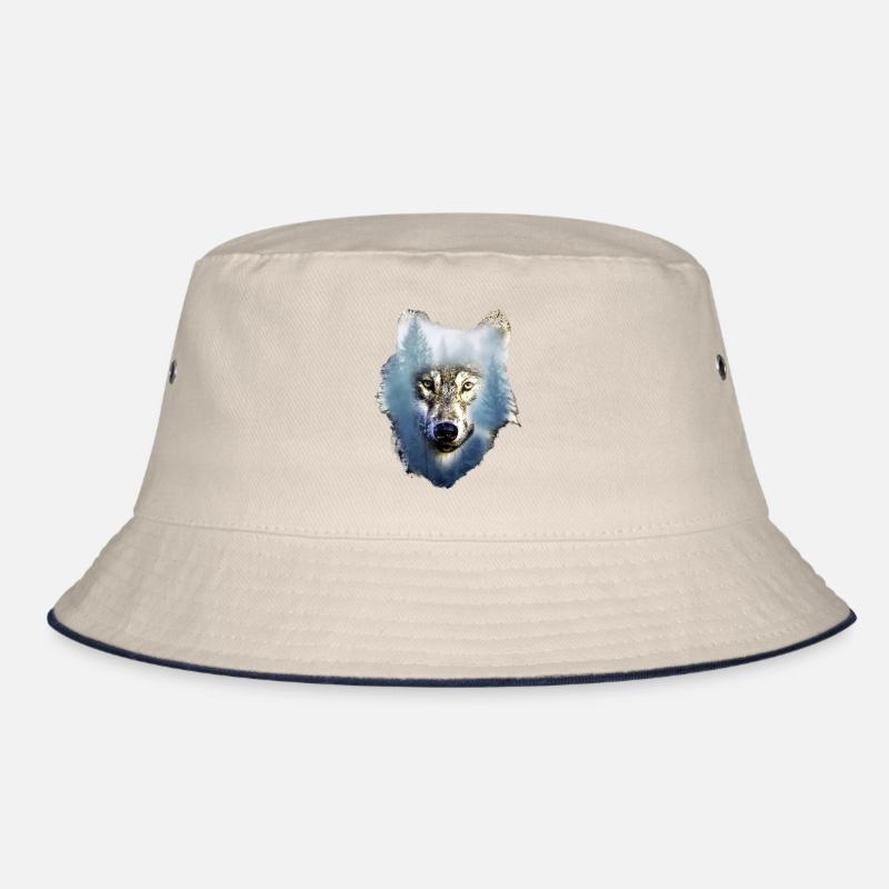 Wolf Bucket Hat