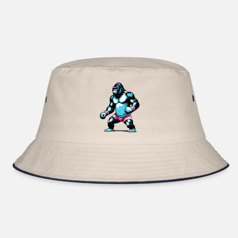 Gorilla Boxer Boxing Bucket Hat