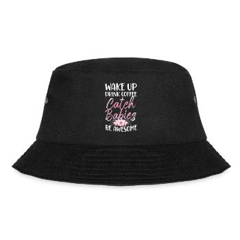 LD Labour And Delivery Nurse - Bucket Hat - black - Front - Lela (165cm)