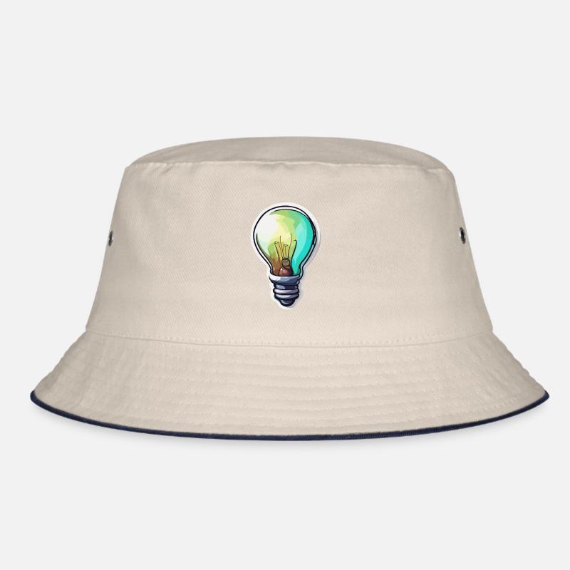 Glühbirne / Leuchtmittel / Helligkeit / Licht Bucket Hat