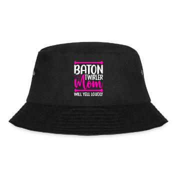 Majorette Gymnastics Majorettes Baton Twirling - Bucket Hat - black - Front - Lela (165cm)