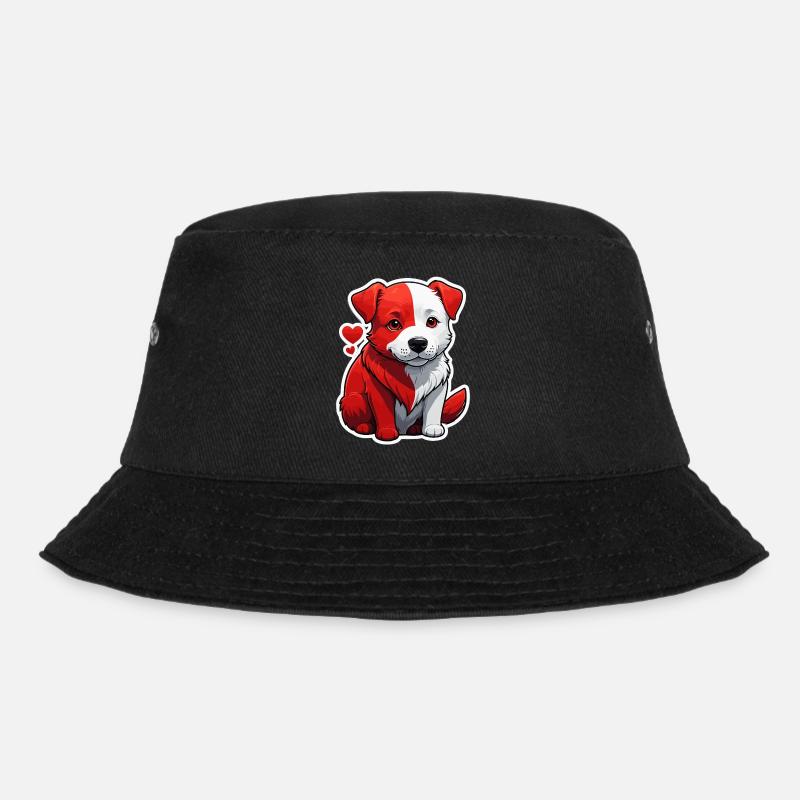 chien rouge - Bob - noir