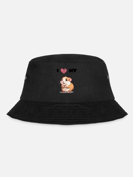 Hamster Love - Hamster mignon - Bob - noir