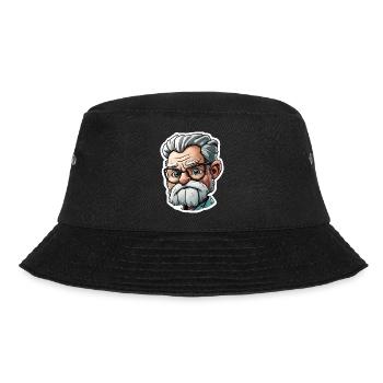 Doctor / medical professional / doctor / profession / specialist - Bucket Hat - black - Front - Lela (165cm)